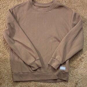Hollister Men's Brown Crewneck Sweater
